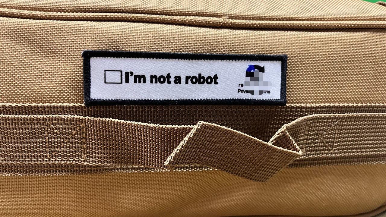 I'm Not A Robot Tactical Patch - Urban Backpack Tactical recensione e prezzo