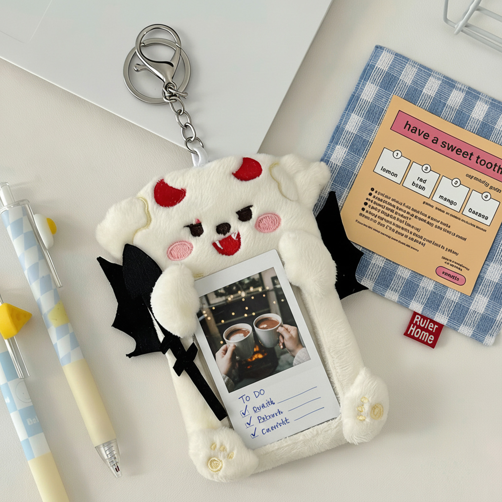 Plush Angel Devil Keychain Cut - Fashion Backpack Women recensione e prezzo