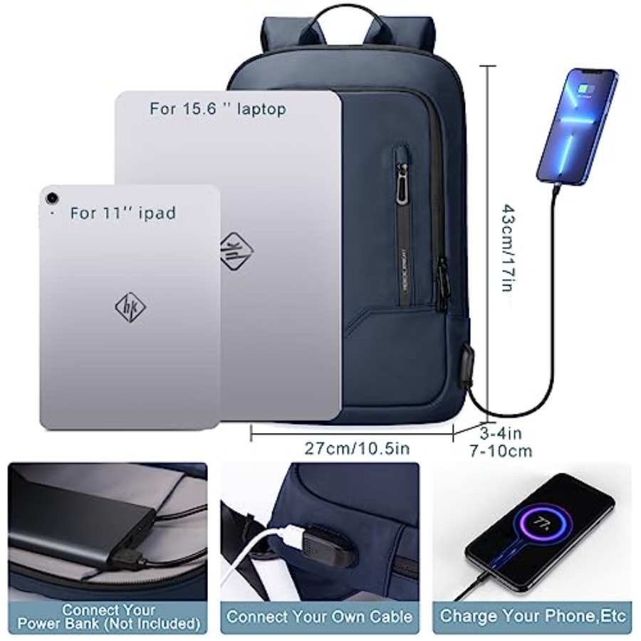 Backpack for Men Business Slim - Travel Backpack Anti Theft recensione e prezzo