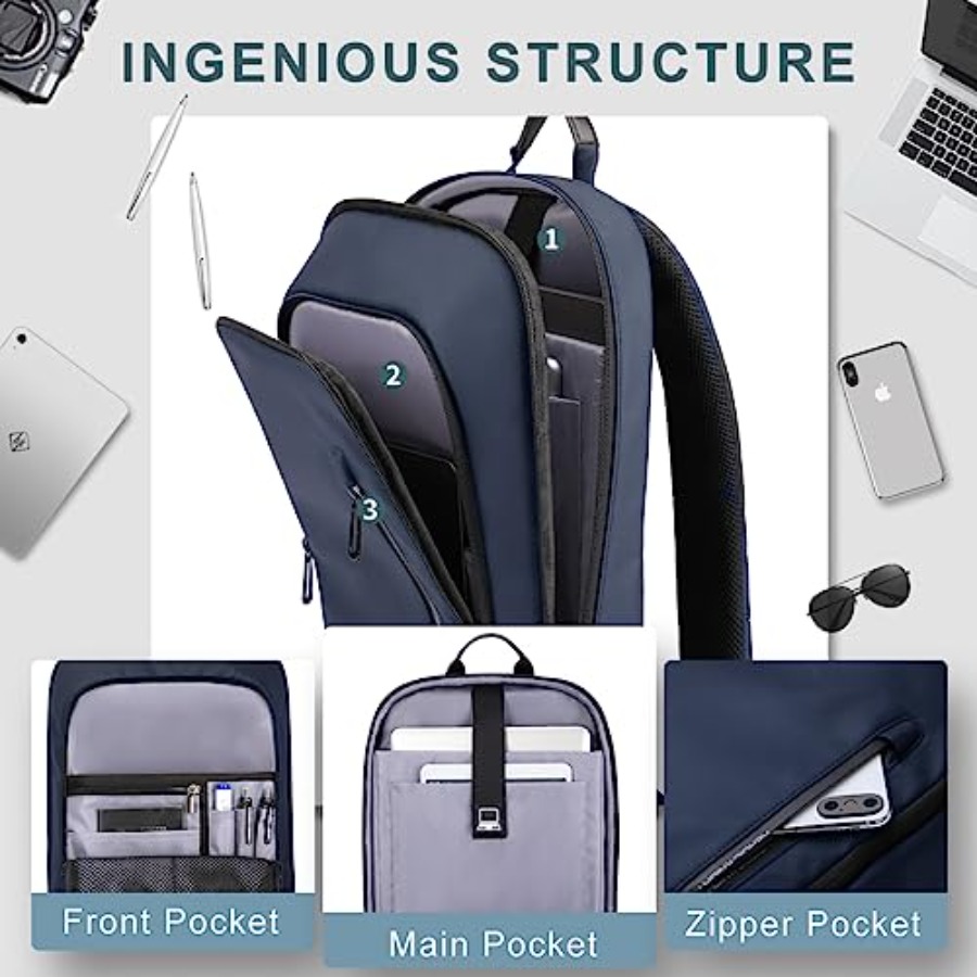 Backpack for Men Business Slim - Travel Backpack Anti Theft recensione e prezzo