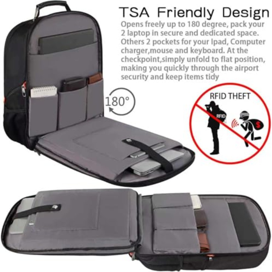 Travel Laptop Backpack, Extra  - Travel Backpack Anti Theft recensione e prezzo