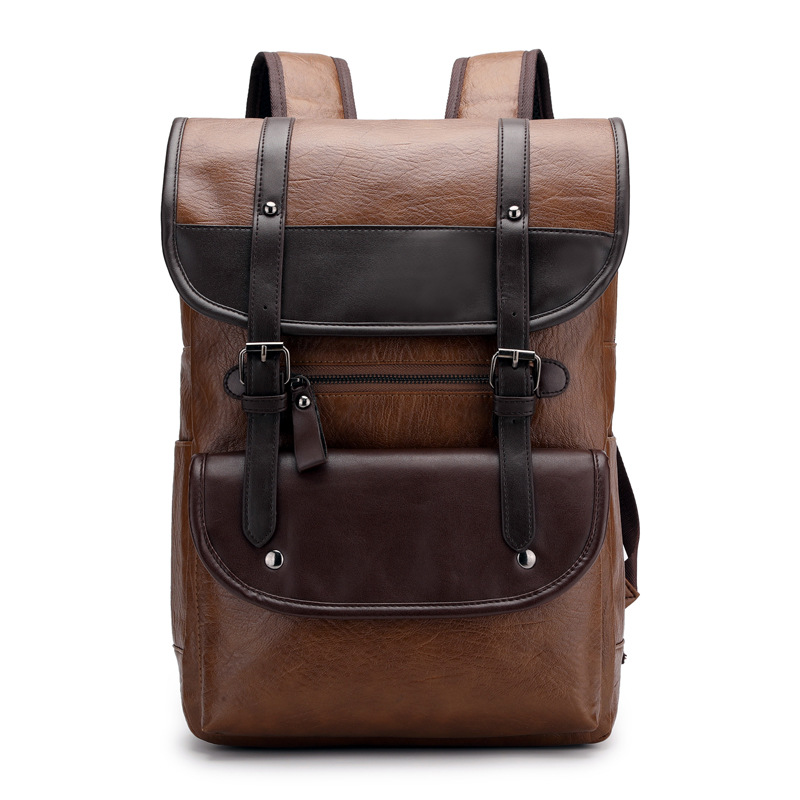 Vintage Leather Laptop Backpac - Business Backpack Brief recensione e prezzo