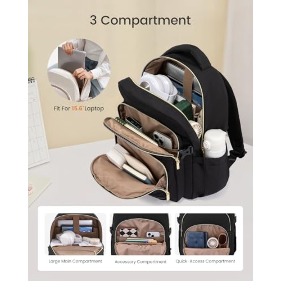 Laptop Backpack for Women, Wor - School Backpack Teen recensione e prezzo
