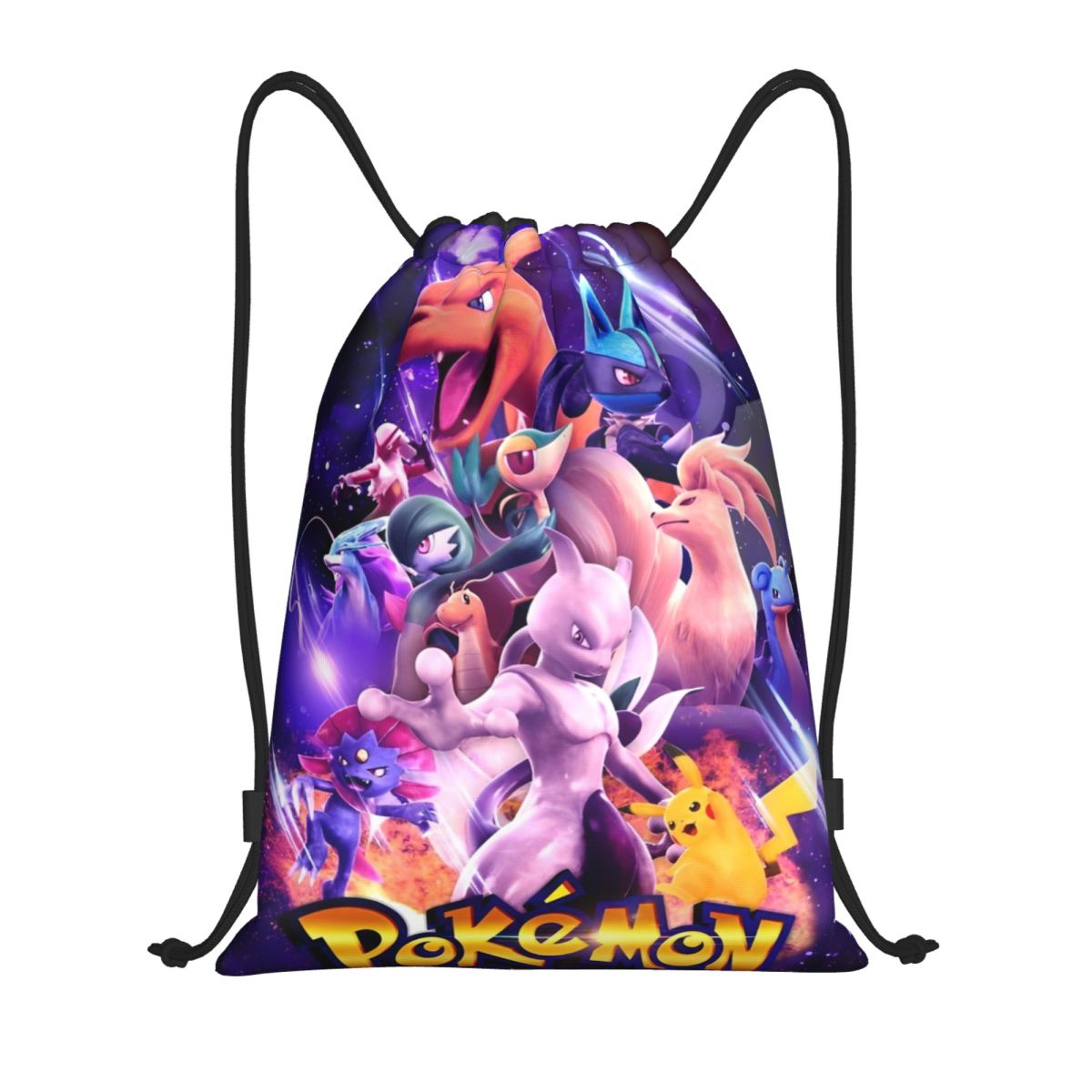 Cute Cartoon Manga Poke-Mon Ba - Drawstring Gym Bag recensione e prezzo