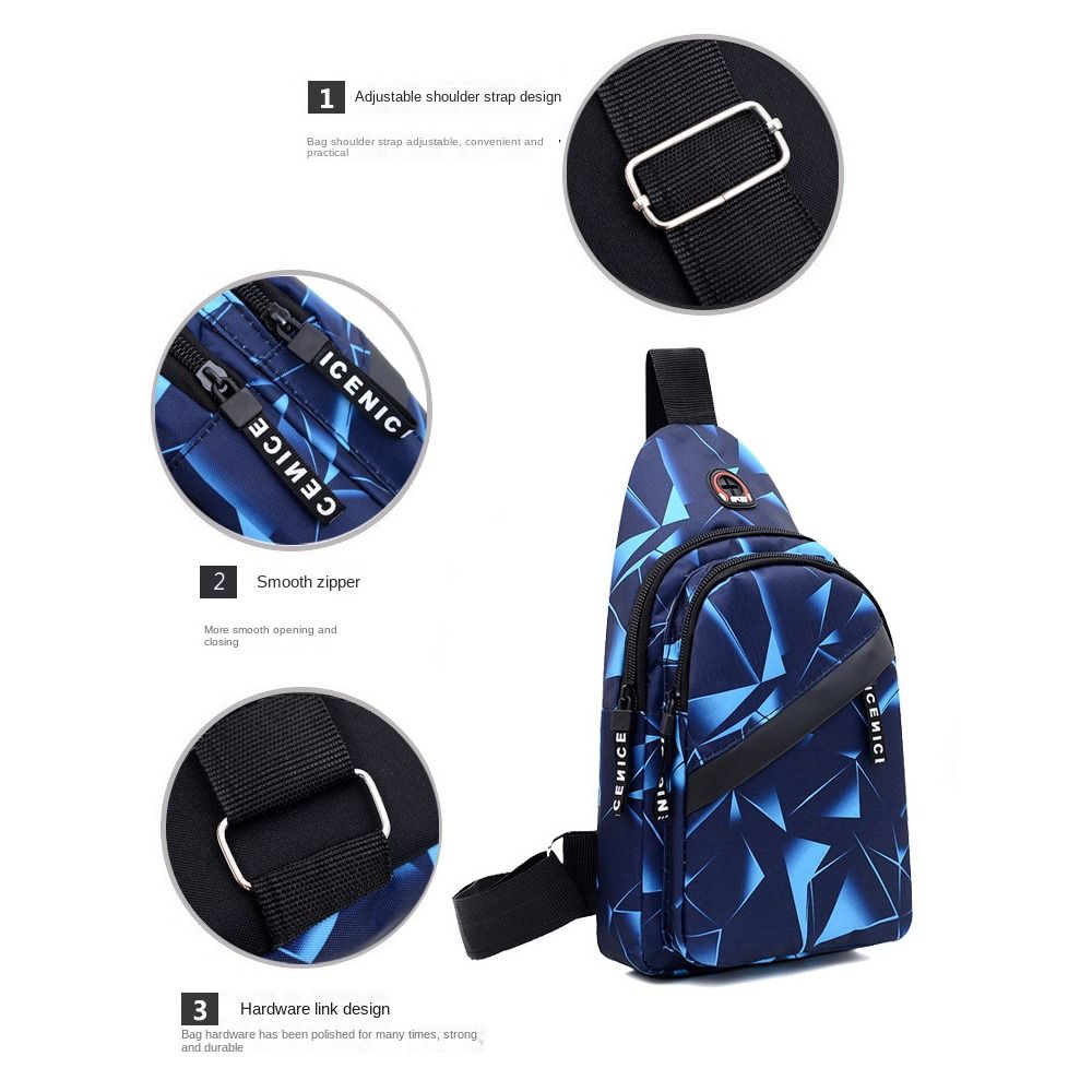Fashion 2-Layer Chest bag Trav - Sling Backpack Shoulder recensione e prezzo