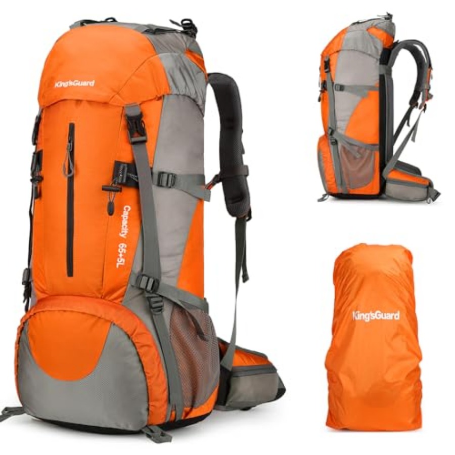 70L Hiking Backpack with Rain  - Rain Cover Backpack recensione e prezzo