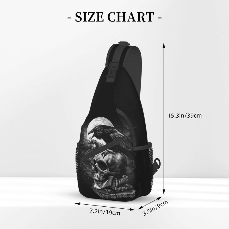 Crow The Skull Sling Crossbody - Sling Backpack Shoulder recensione e prezzo
