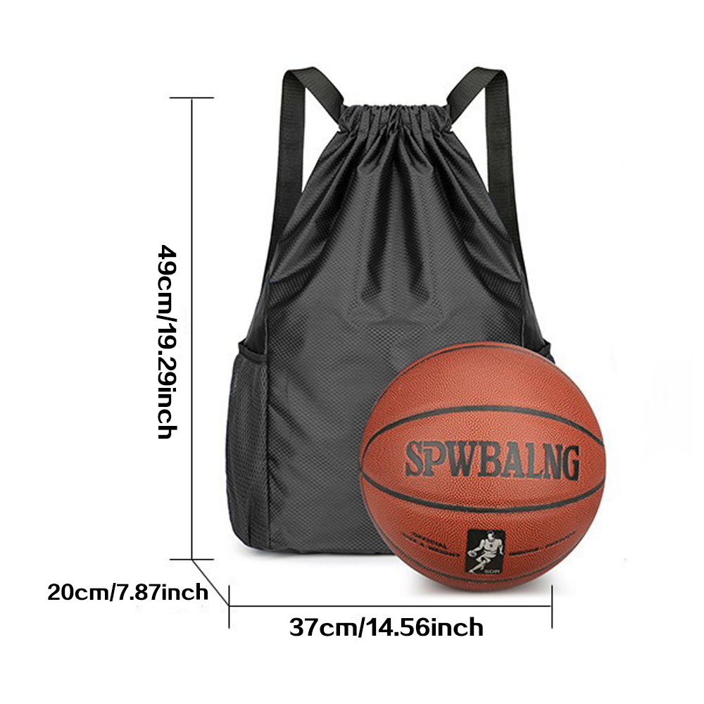 Black drawstring bag, gym back - Drawstring Gym Bag recensione e prezzo