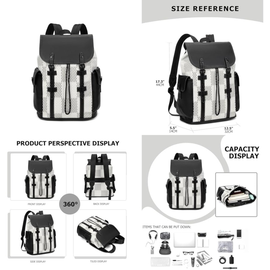 Laptop Backpack for Men Luxury - Travel Backpack Anti Theft recensione e prezzo