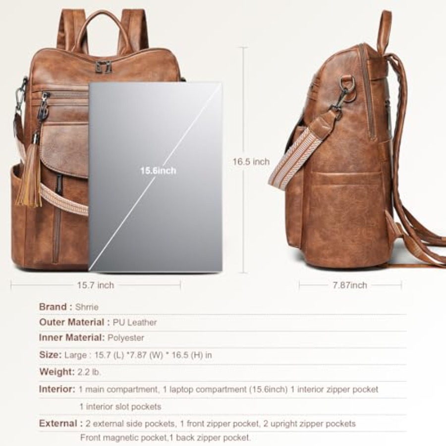Laptop Backpack for Women 15.6 - Laptop Backpack 15.6 recensione e prezzo