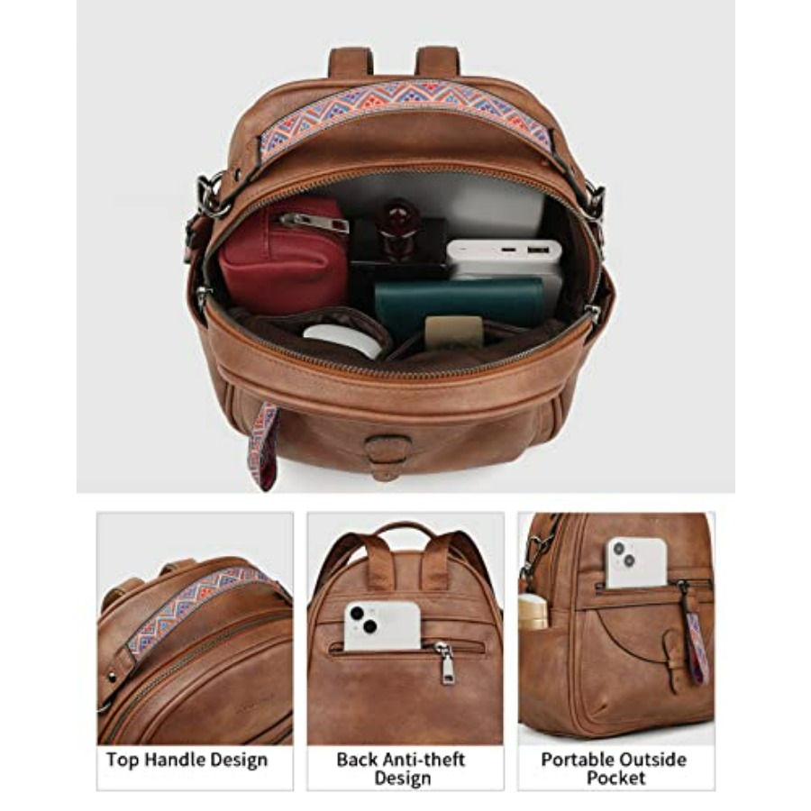 Mini Backpack Purse for Women, - Mini Backpack Purse recensione e prezzo
