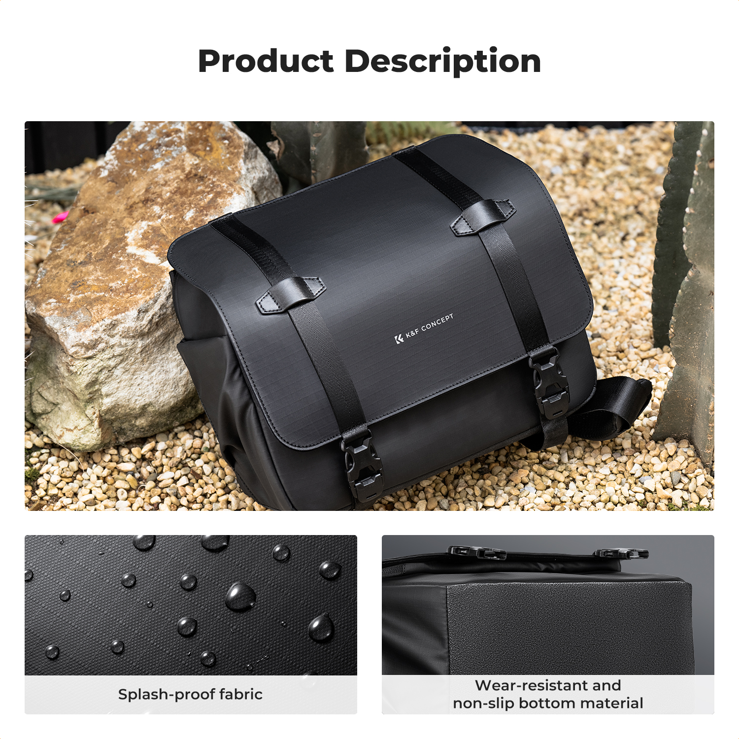 K&F CONCEPT 10L Camera Sling B - Rain Cover Backpack recensione e prezzo