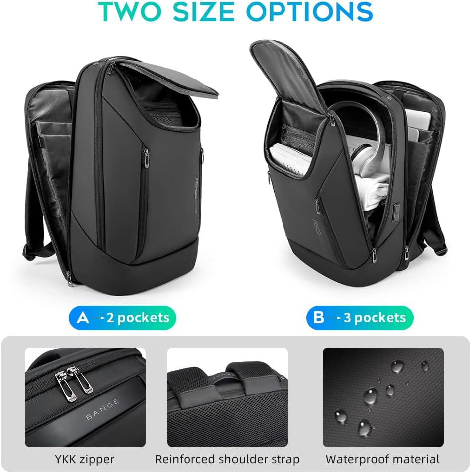 Waterproof Business Backpack w - Laptop Backpack 15.6 recensione e prezzo