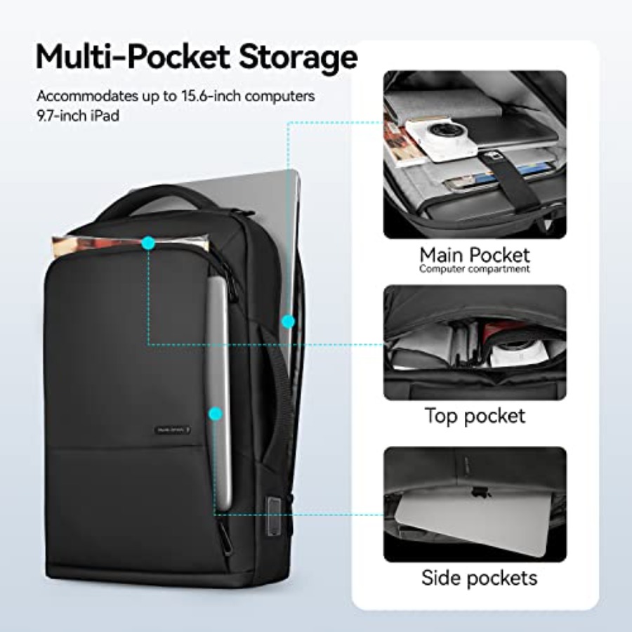 Slim Laptop Backpack for Men,  - Laptop Backpack 15.6 recensione e prezzo