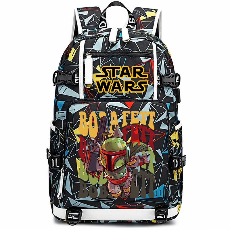 Star Wars Boba Fett Print Stud - School Backpack Teen recensione e prezzo