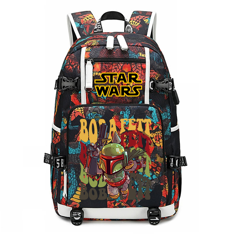 Star Wars Boba Fett Print Stud - School Backpack Teen recensione e prezzo