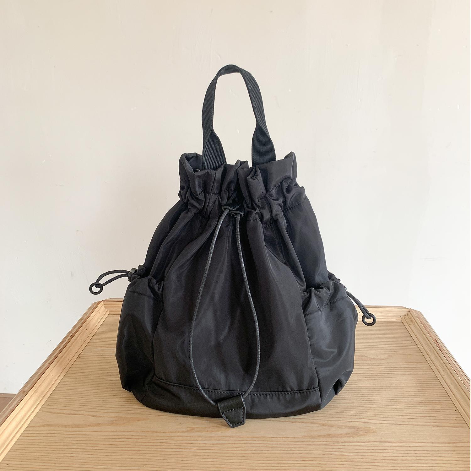 Multi-function Drawstring Buck - Canvas Backpack Casual recensione e prezzo