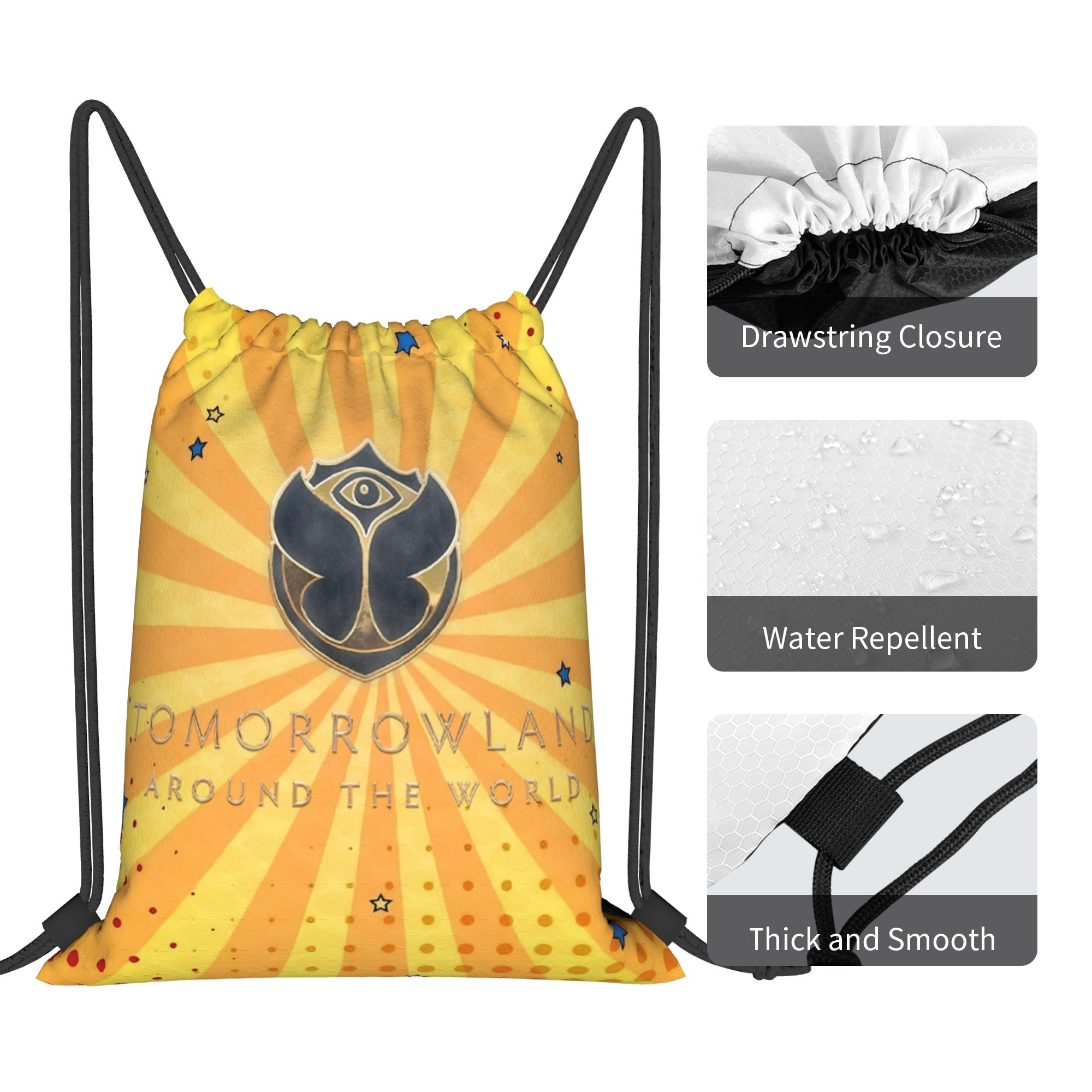 Tomorrowlands Festival Music D - Drawstring Gym Bag recensione e prezzo