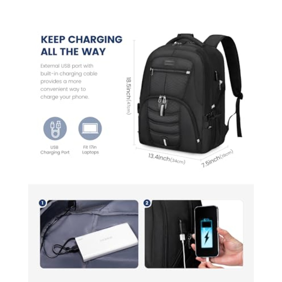 Travel Laptop Backpack Waterpr - Travel Backpack Anti Theft recensione e prezzo
