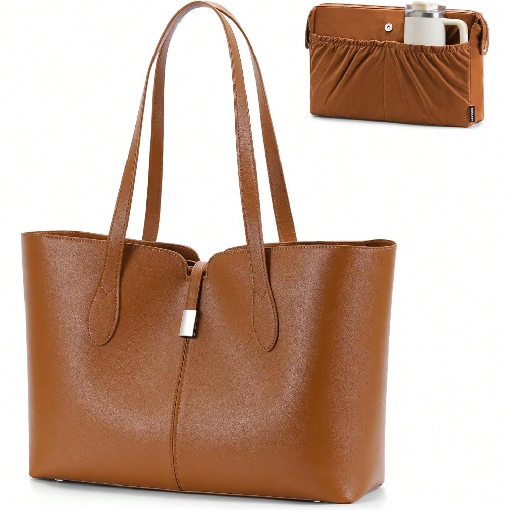 Laptop Tote Bag For Women With - Laptop Sleeve Removable recensione e prezzo